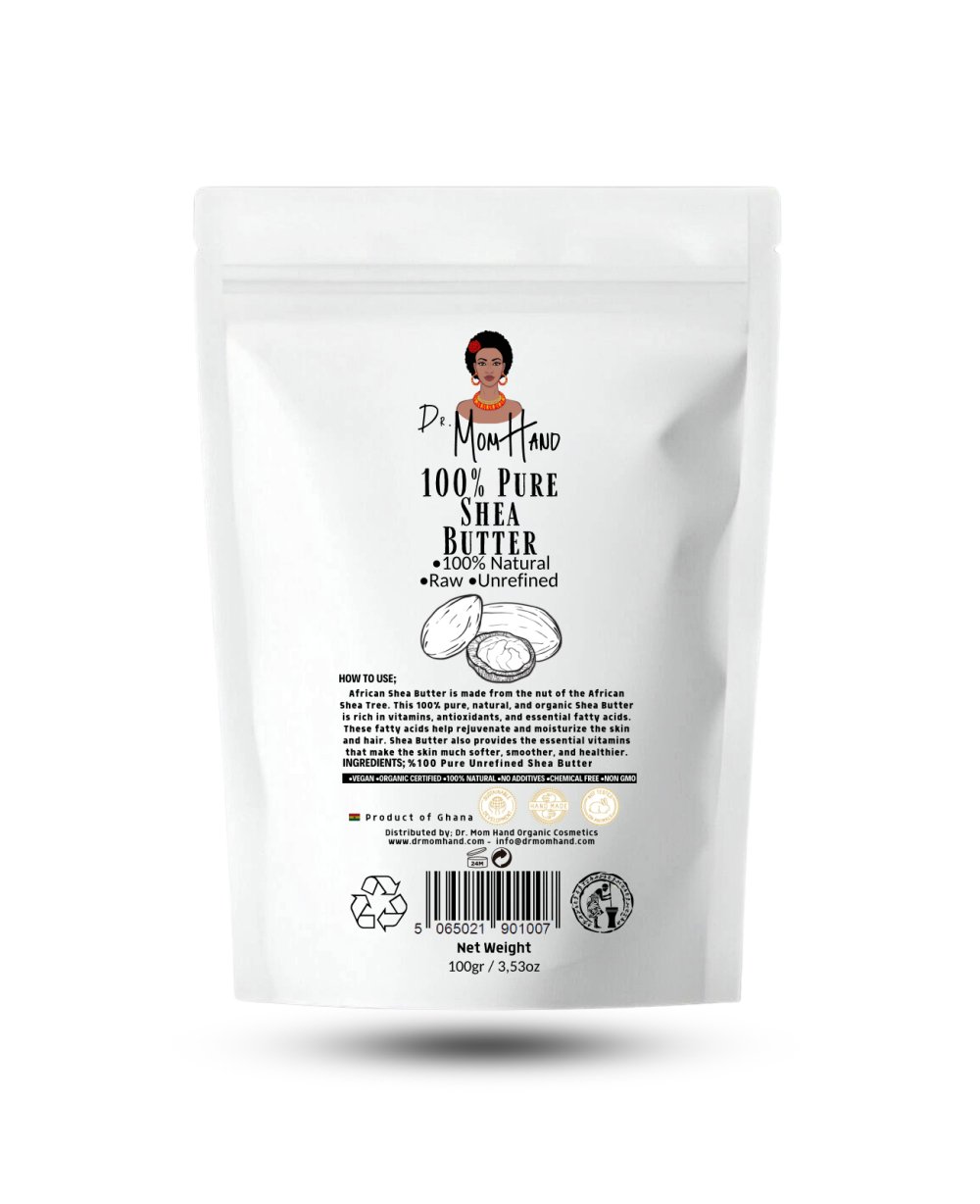 Beurre de Karité Africain (Huile de Karité Hydratante Intensive) 100% Pur, Naturel, Biologique