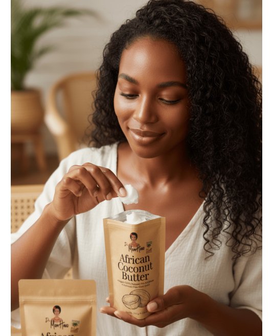 Organic African Wild Coconut Oil (Nourishing & Moisturizing) 100% Pure, Natural