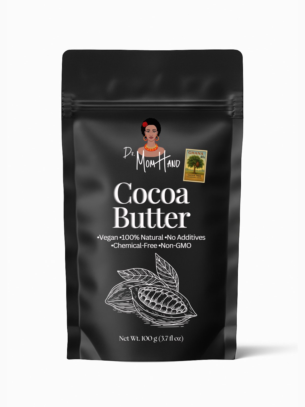 Natural African Cocoa Butter 100% Pure, Organic