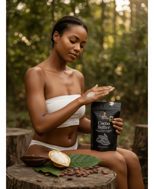 Beurre de Cacao Africain Naturel 100 % Pur, Biologique