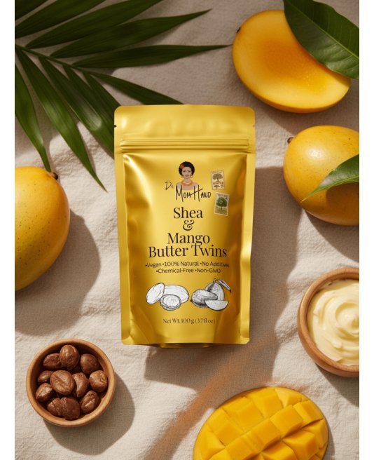 Pure Shea Butter & Mango Butter Twins Moisture Bomb