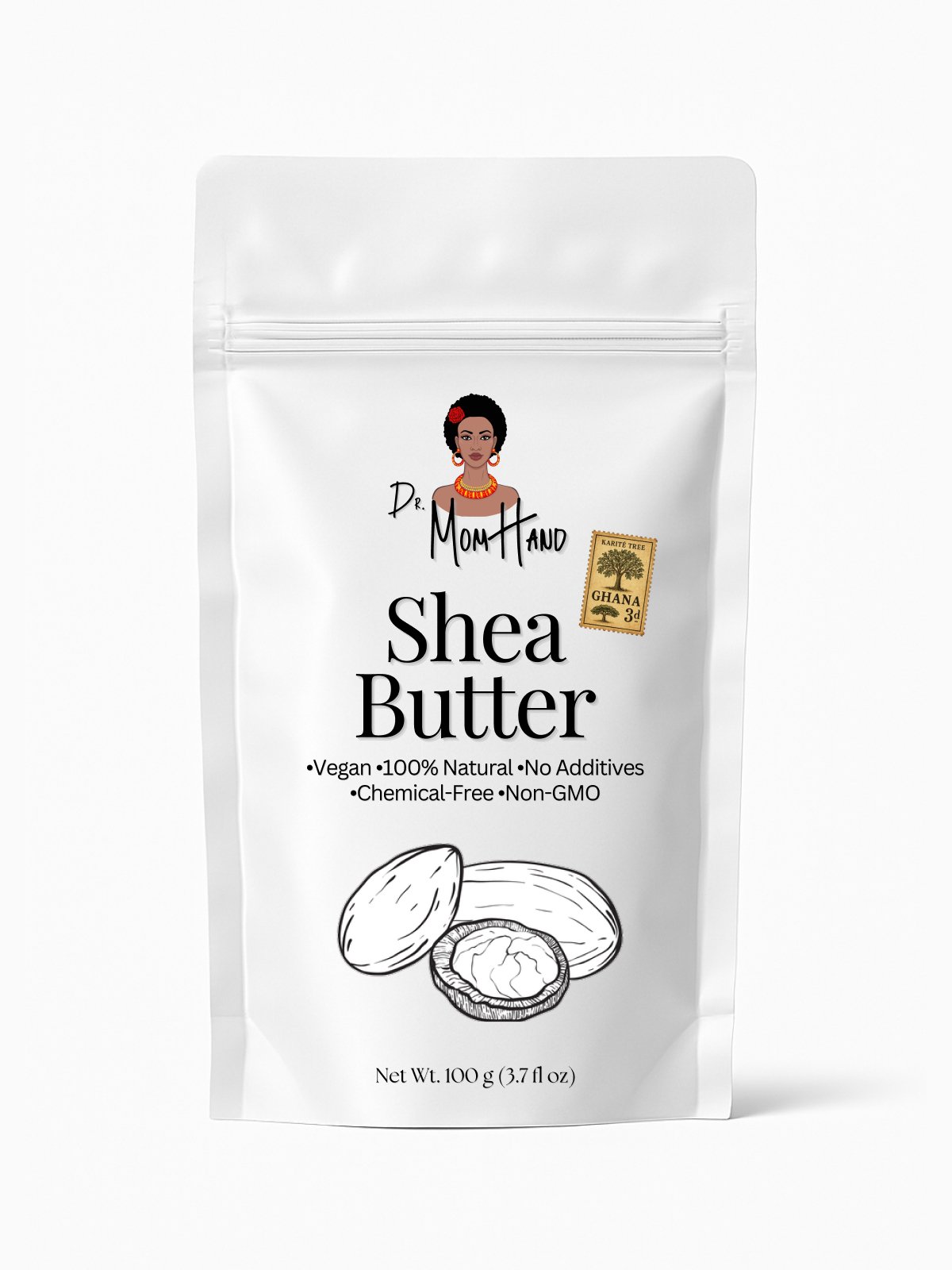 Afrikanische Sheabutter (Intensiv-Feuchtigkeitscreme Sheabutter-Öl) 100% rein, natürlich, biologisch