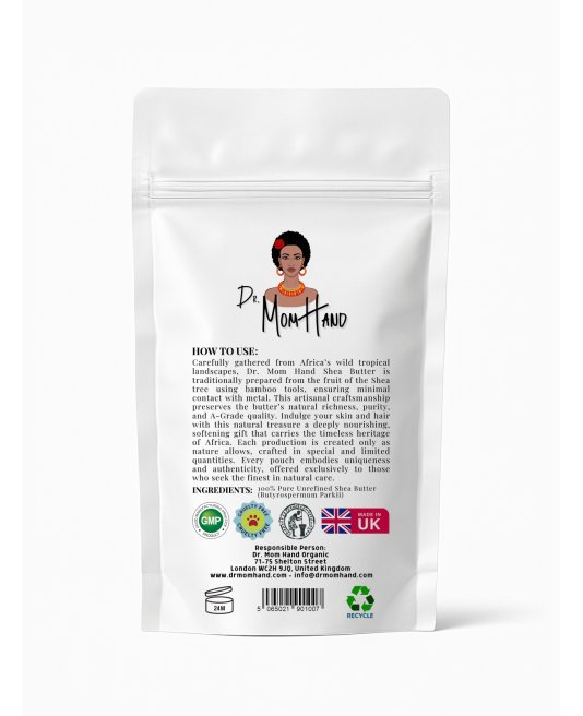 Beurre de Karité Africain (Huile de Karité Hydratante Intensive) 100% Pur, Naturel, Biologique