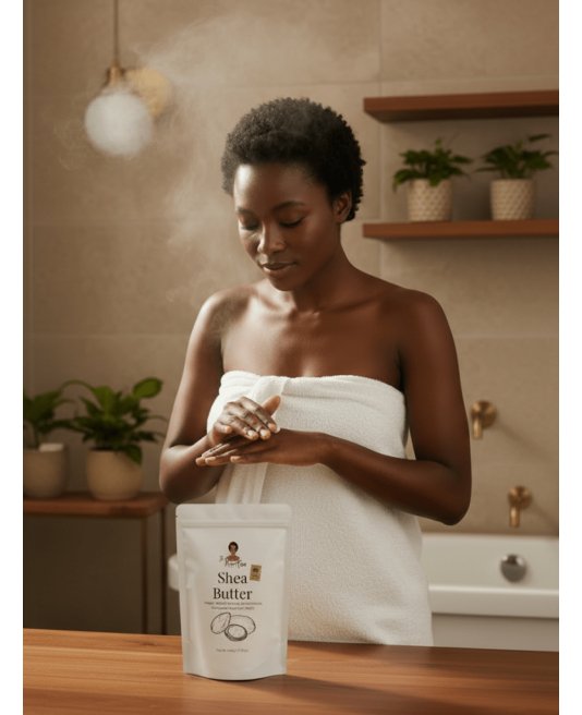 African Shea Butter (Intensive Moisturizer Shea Oil) 100% Pure, Natural, Organic