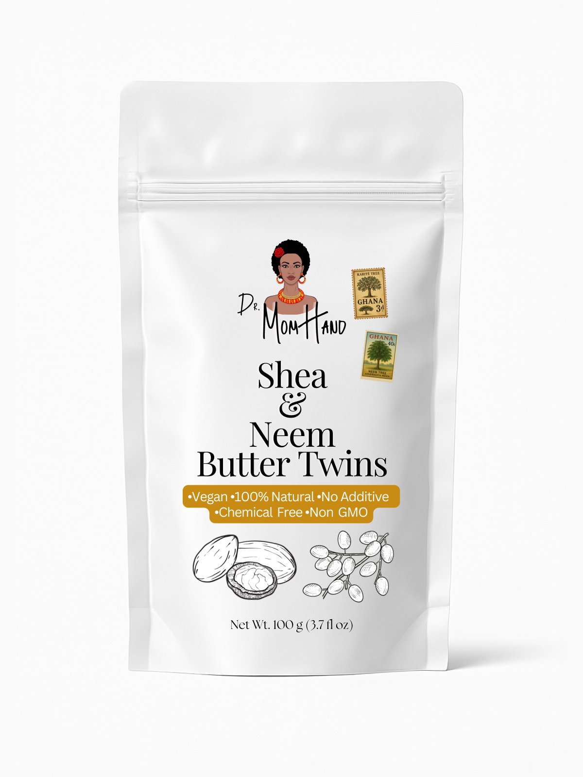 Sheabutter & Neembutter Zwillinge - Ekzem-Linderungsbutter