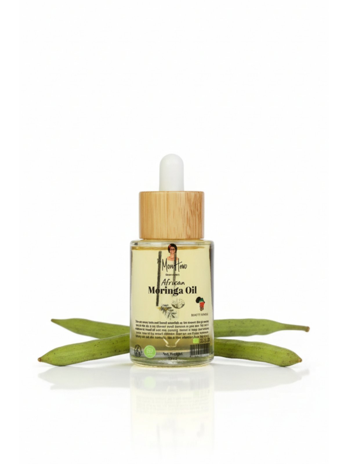 Organik Moringa Yağı (Afrika Gençlik İksiri) %100 Saf, Soğuk Sıkım 30ml