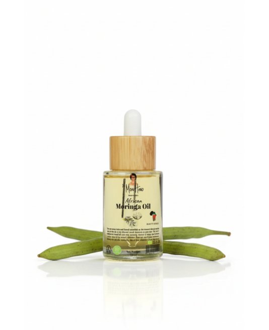 Huile de Moringa Bio (Élixir de Jeunesse Africain) 100% Pure, Pressée à Froid 30ml