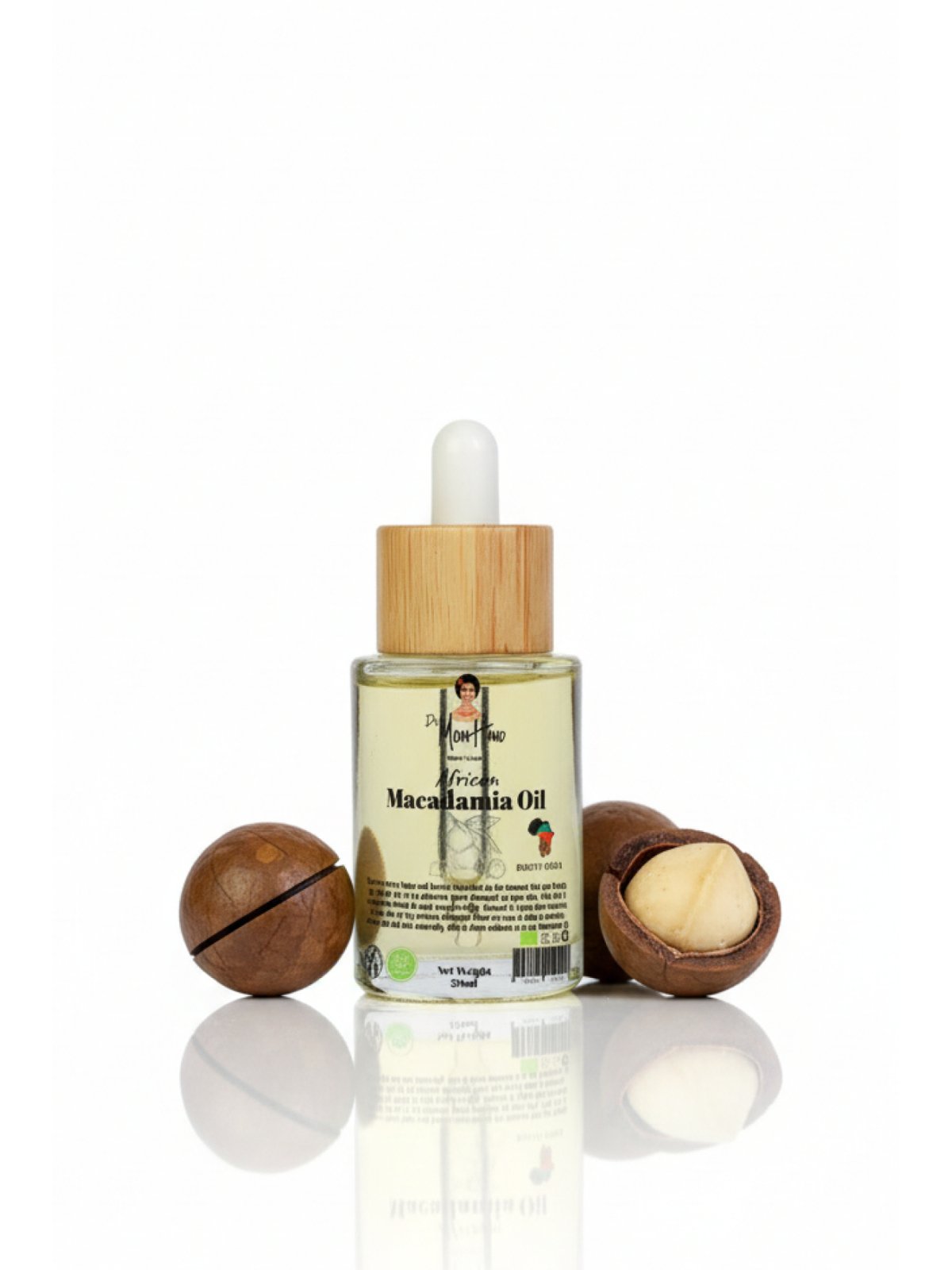 Organisches Macadamiaöl (Haarreparatur & Stärkung) Rein, 30 ml