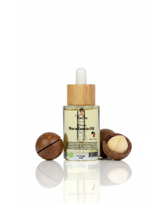 Huile de Macadamia Bio (Réparation & Renforcement des Cheveux) Pure, 30ml