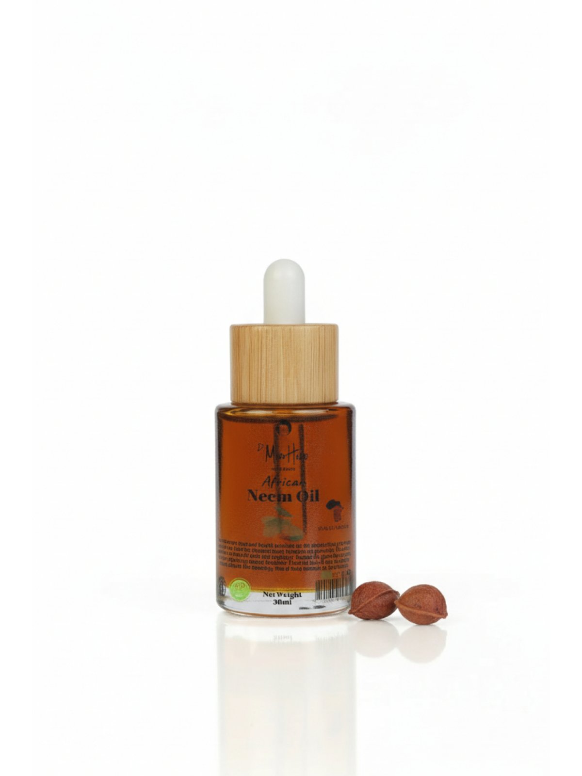 Organisches Neemöl (beruhigendes, heilendes Serum) 100% rein, kalt gepresst 30 ml