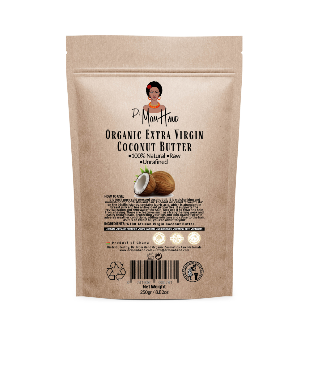 Organik Afrika Yaban Hindistan Cevizi Yağı (Besleyici ve Yumuşatıcı) %100 Saf, Doğal, 250 gr.