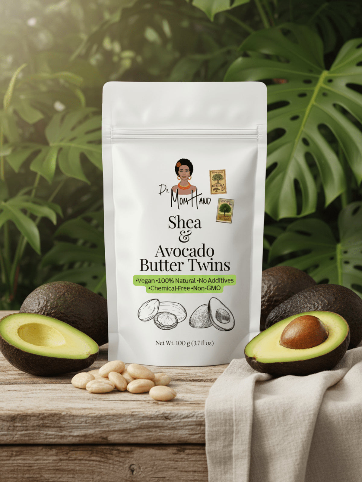 Organik Avokado ve Shea Yağı %100 Saf, Doğal, Organik