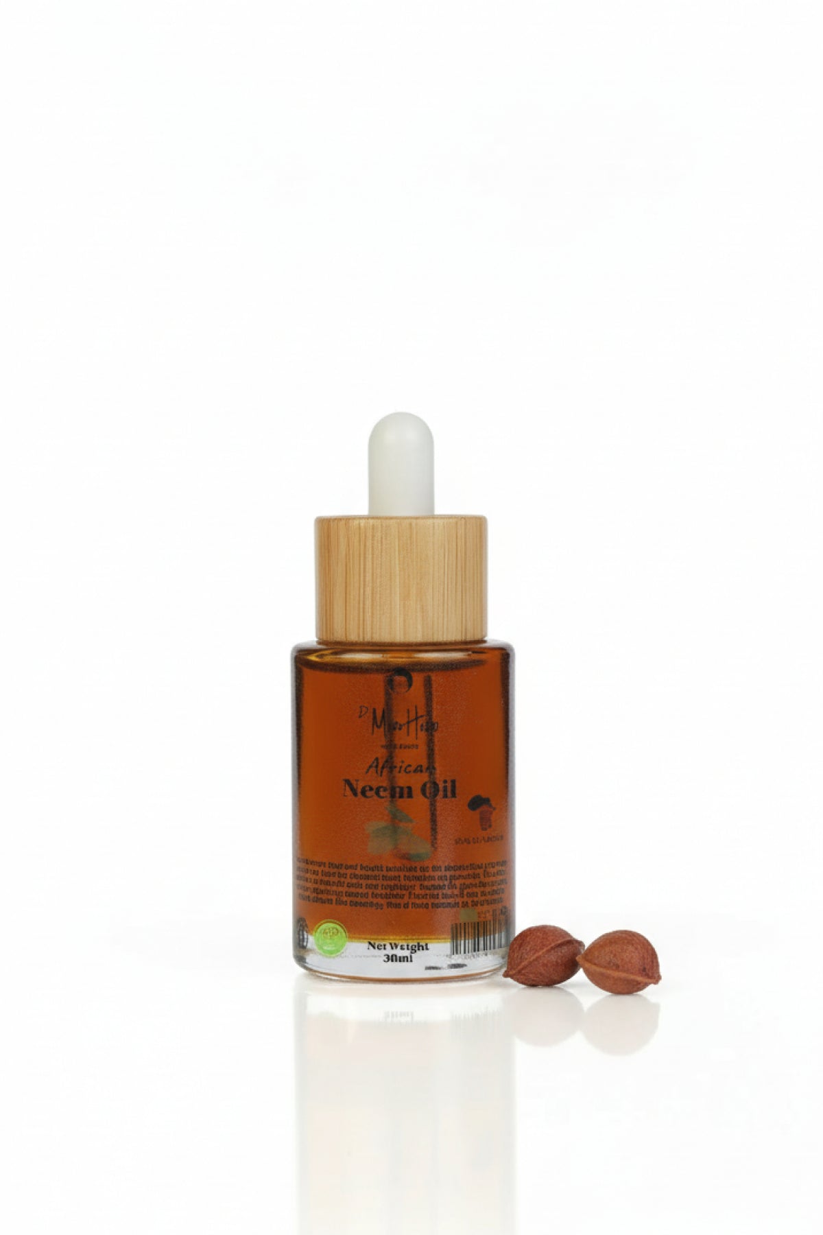 Organik Neem Yağı (Rahatlatıcı, İyileştirici Serum) %100 Saf, Soğuk Preslenmiş 30ml