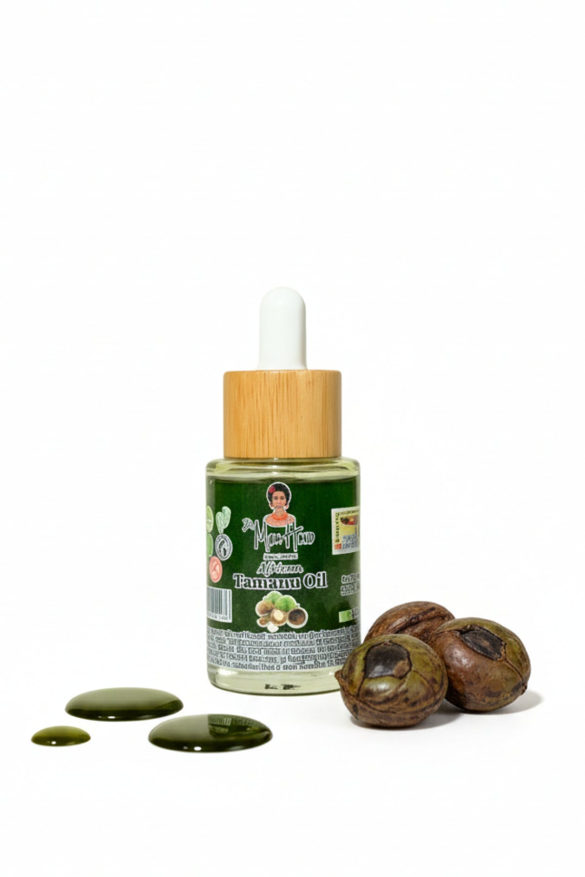 Organic Tamanu Oil (Skin Protector to Prevent Eczema, Herpes, and Acne Problems) 100% Pure, Cold-Pressed 30ml 