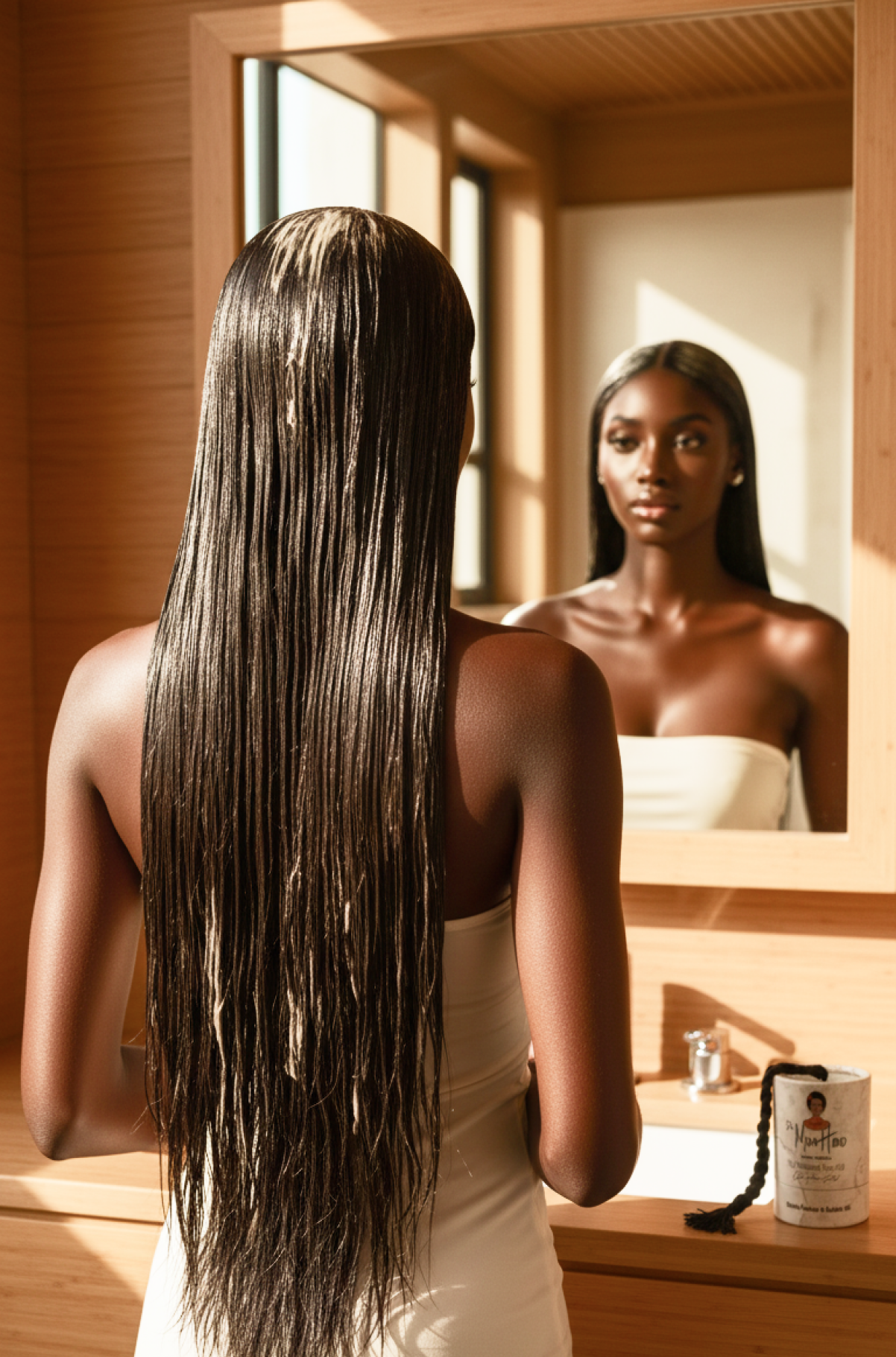 Doğal Chebe Tozu & Karkar Yağı (Saç Güçlendirici) %100 Saf, 200ml