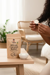 Organik Afrika Vahşi Hindistan Cevizi Yağı (Besleyici ve Nemlendirici) %100 Saf, Doğal