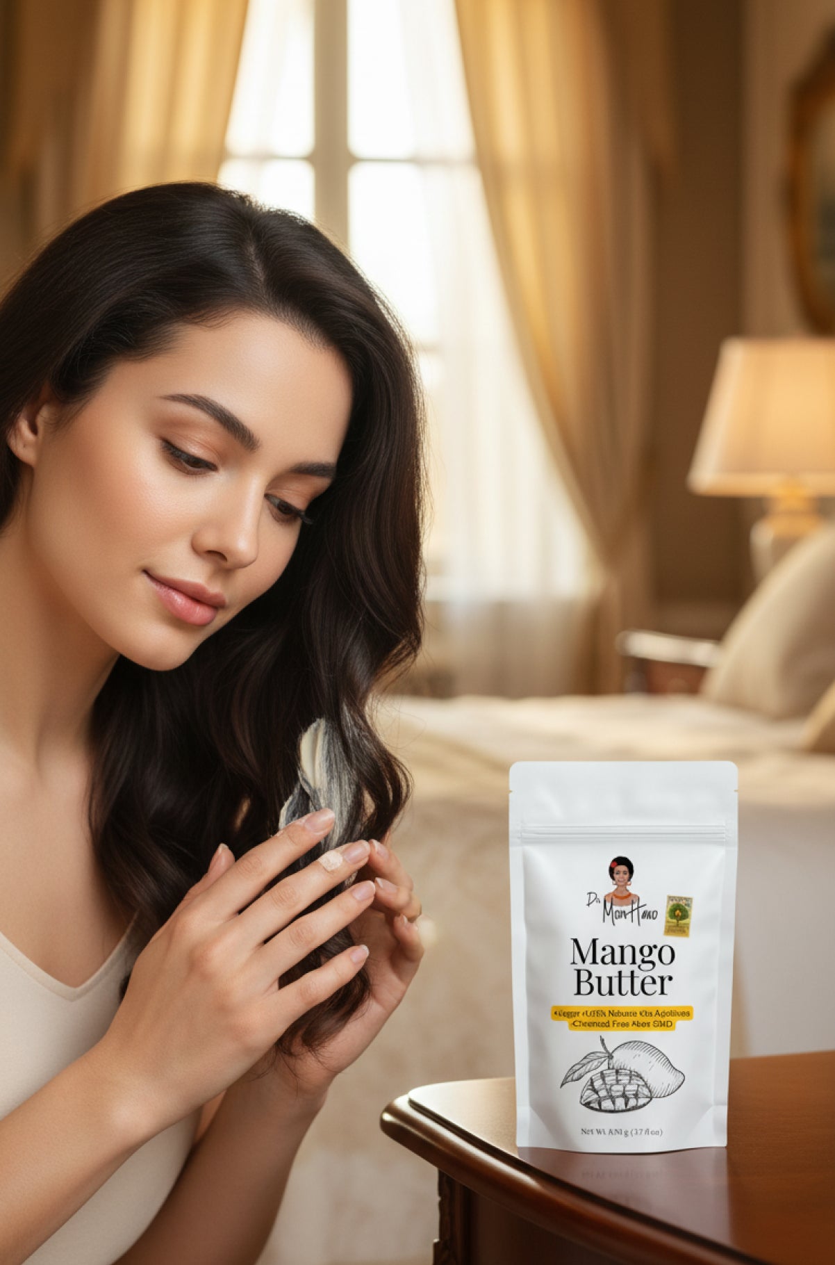 Organik Ham Mango Yağı (Cilt ve Dudaklar için Yoğun Nem, Cilt Gıdası) %100 Saf